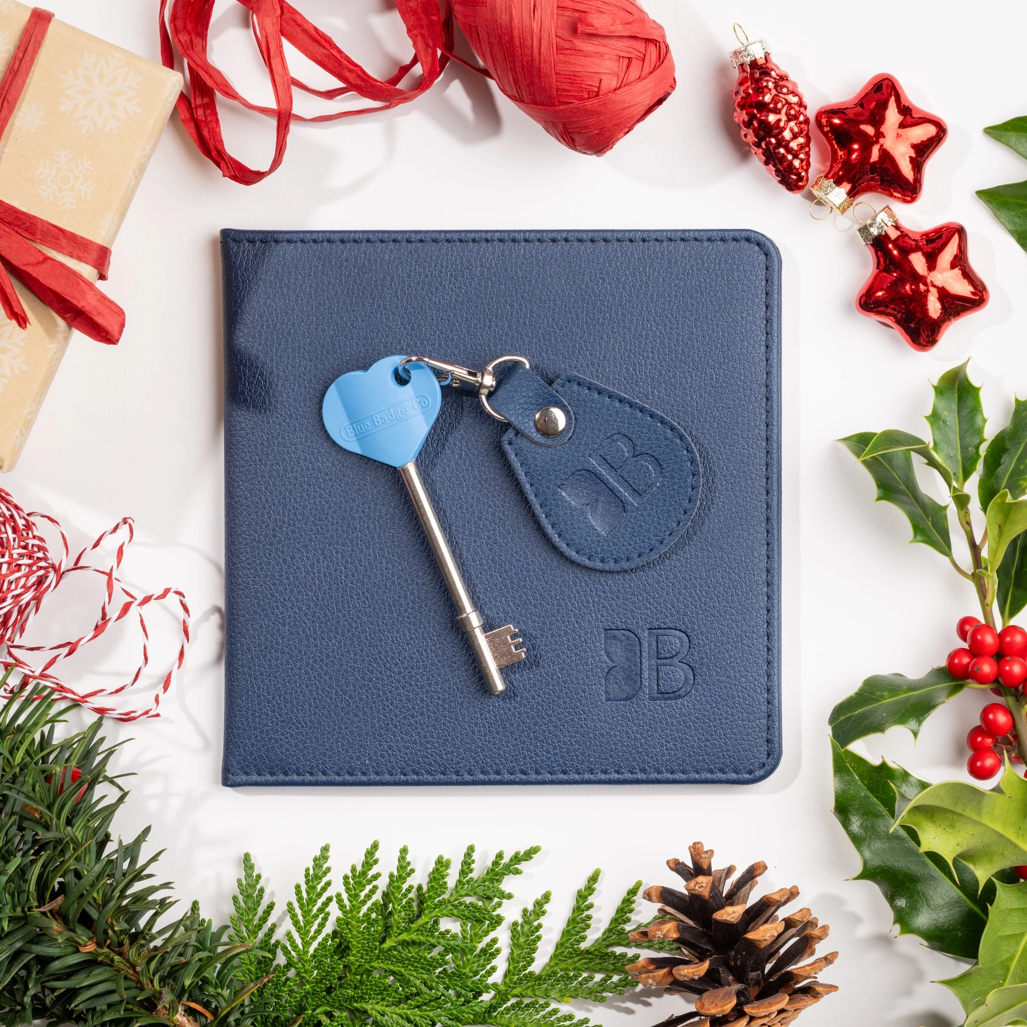 Eco-Friendly Blue Badge Permit Wallet & RADAR Key Bundle - Navy Made from Recycled Bottles - Image 3