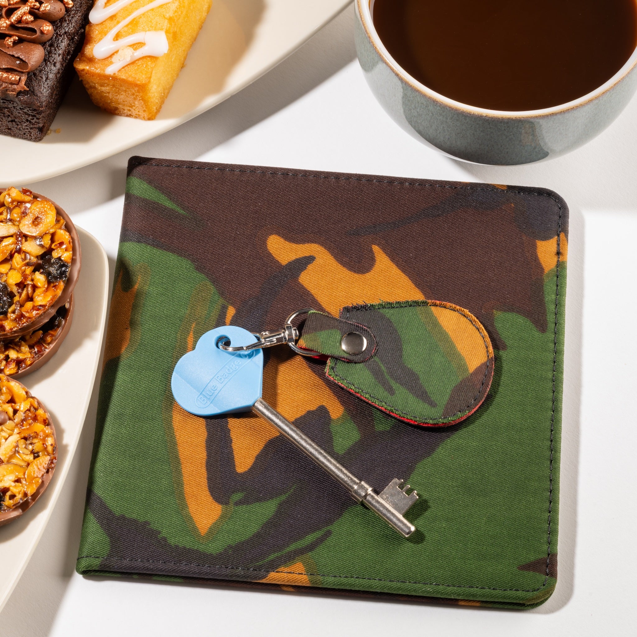 Disabled Blue Badge Wallet, Keyring and RADAR Key in Army Camo - UK Made - Image 9