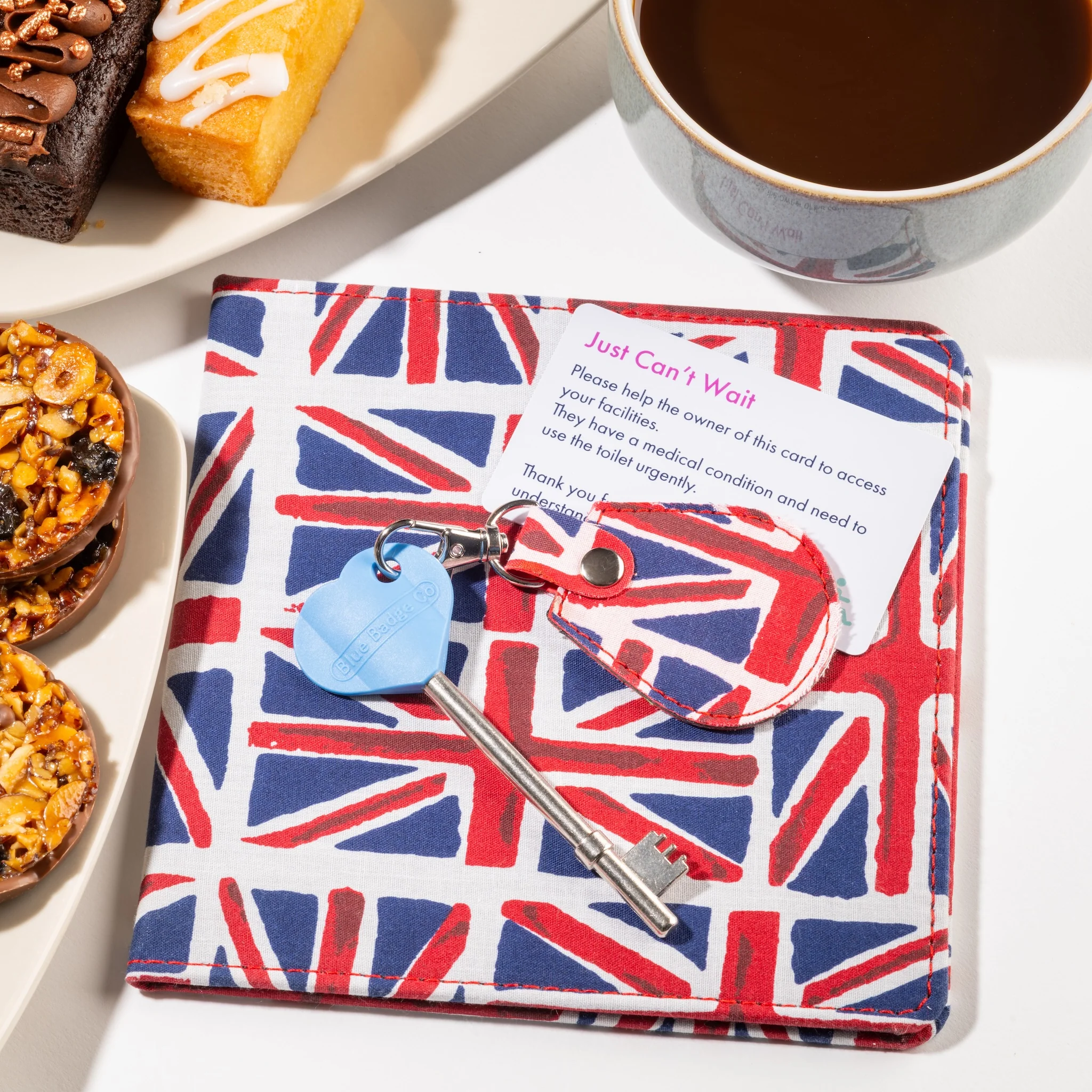 Disabled Blue Badge Wallet, Keyring and RADAR Key in Union Jack - UK Made - Image 10