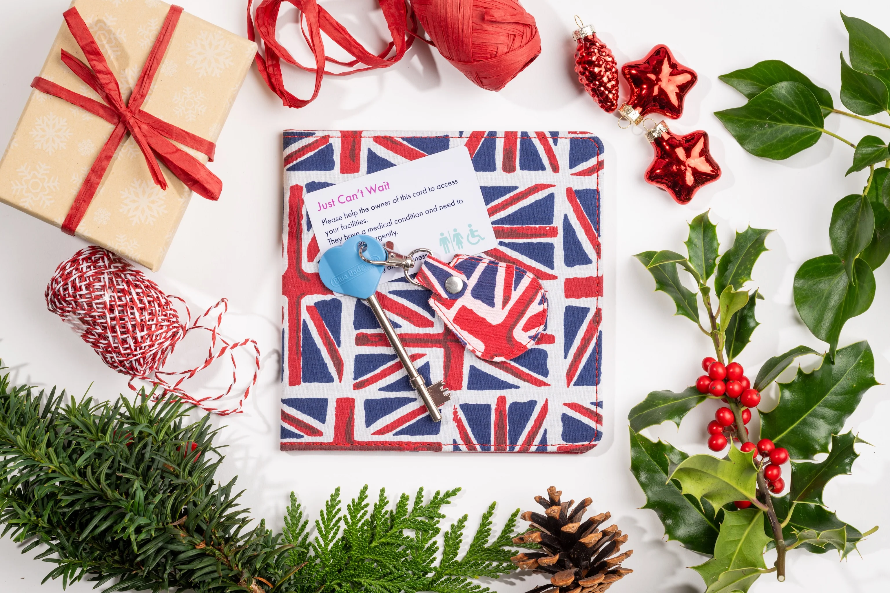 Disabled Blue Badge Wallet, Keyring and RADAR Key in Union Jack - UK Made - Image 5