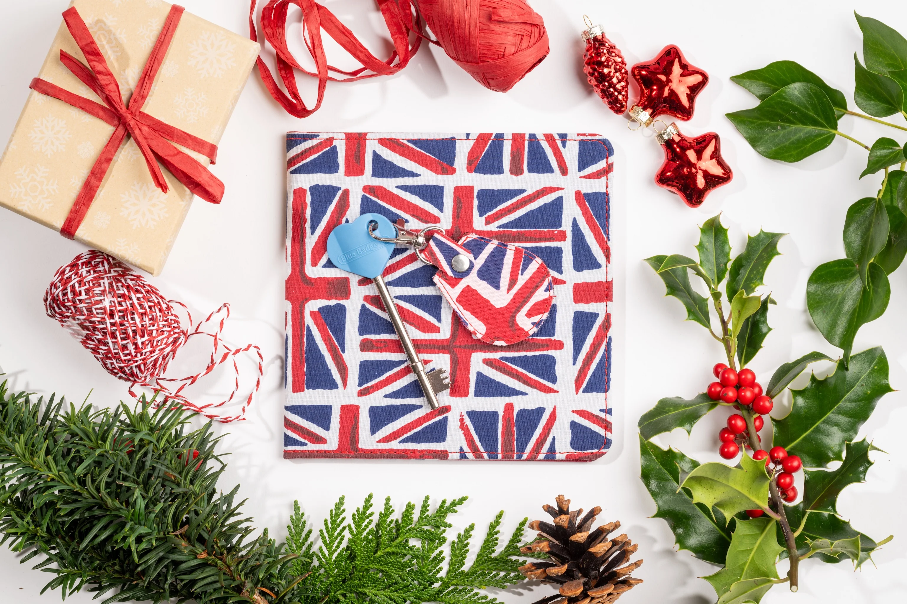 Disabled Blue Badge Wallet, Keyring and RADAR Key in Union Jack - UK Made - Image 6