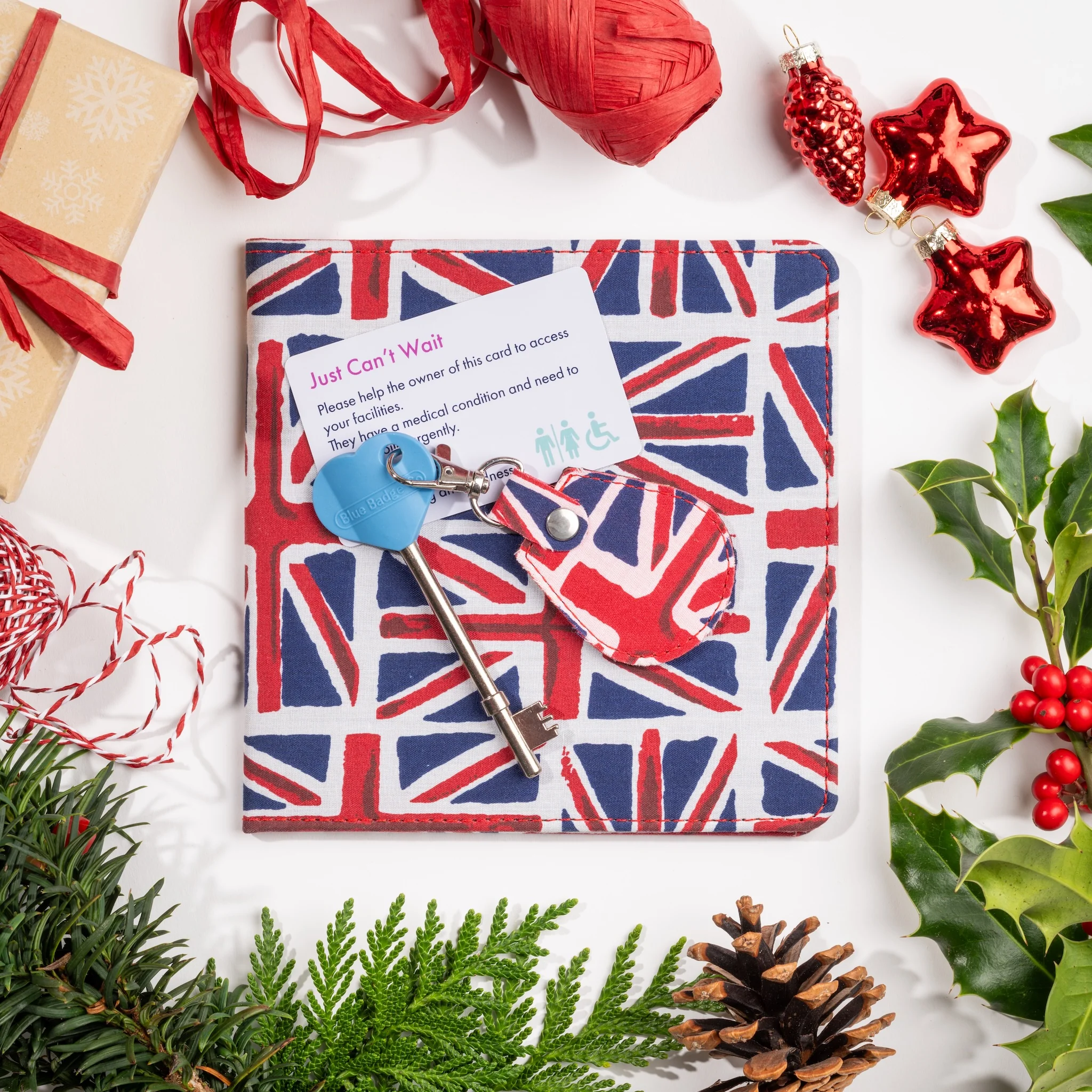Disabled Blue Badge Wallet, Keyring and RADAR Key in Union Jack - UK Made - Image 8